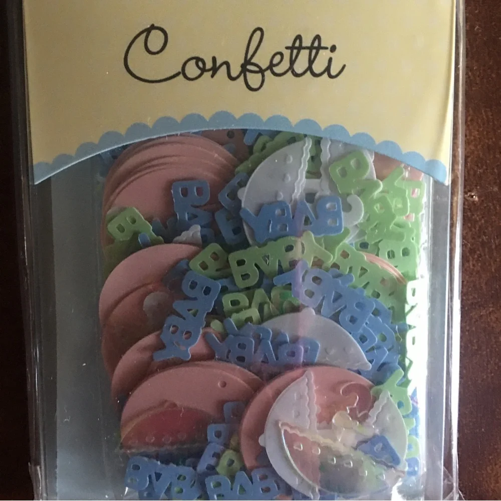 NWT 3 pack of baby confetti